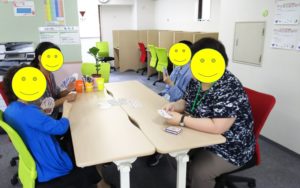 休憩中の一コマをご紹介します！気軽にご見学にお越しください