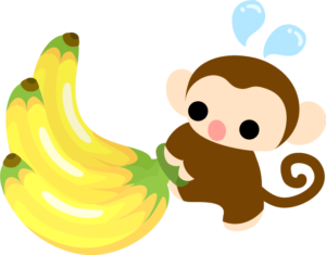 すごいです！バナナの効果！